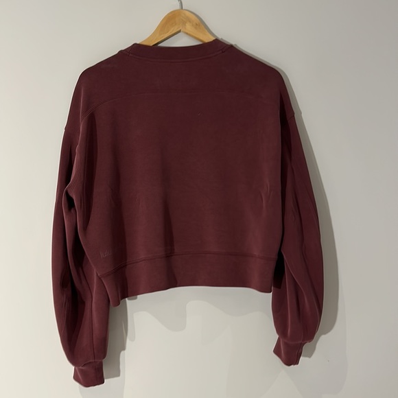 lululemon Softstream Perfectly Oversized Cropped Crew (US 4) - Picture 4 of 4